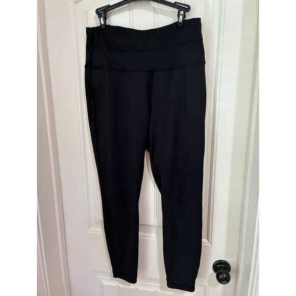 Zelos Womens Atheltic Leggings BLACK SIZE LARGE - Picture 1 of 2
